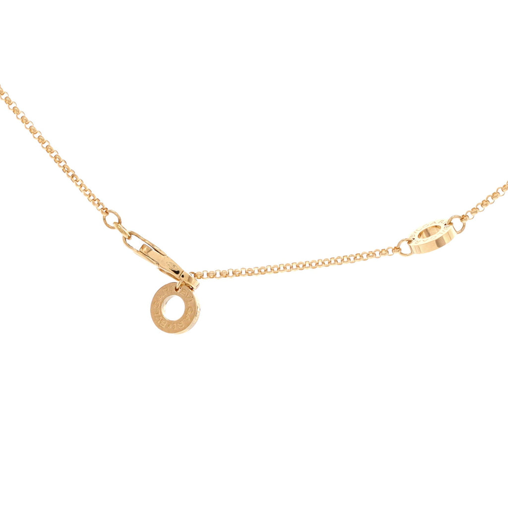 B.Zero1 Pendant Necklace 18K Yellow Gold Mini