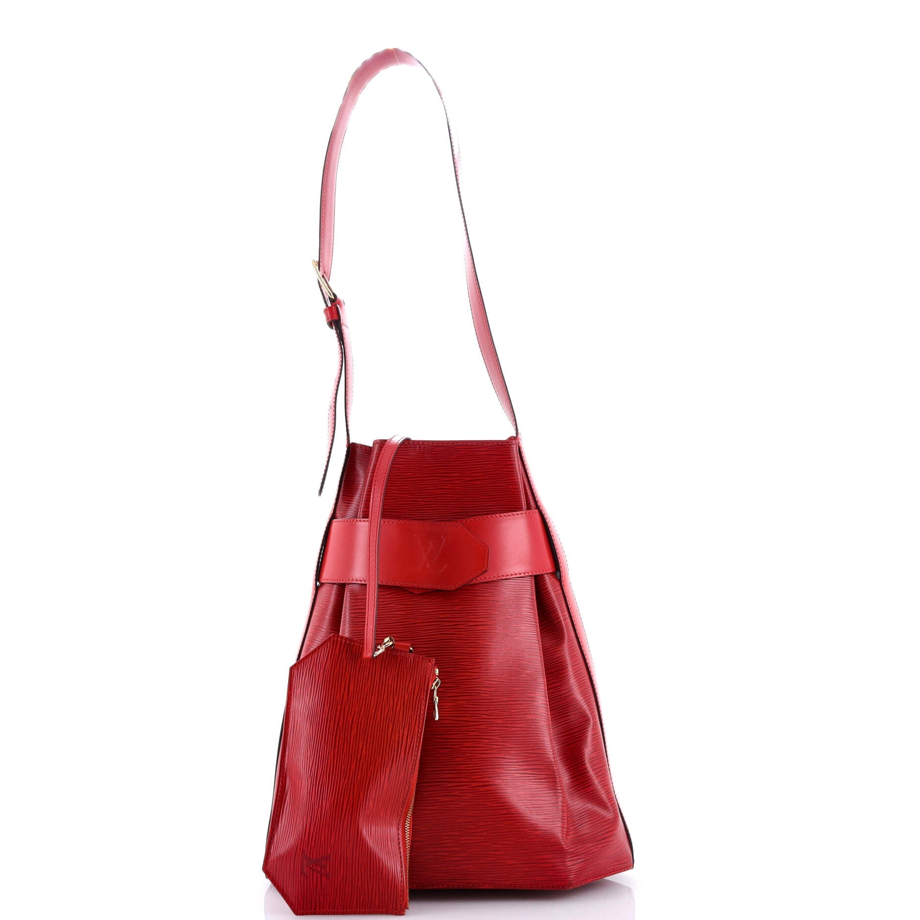 Vintage Sac d'Epaule Handbag Epi Leather GM
