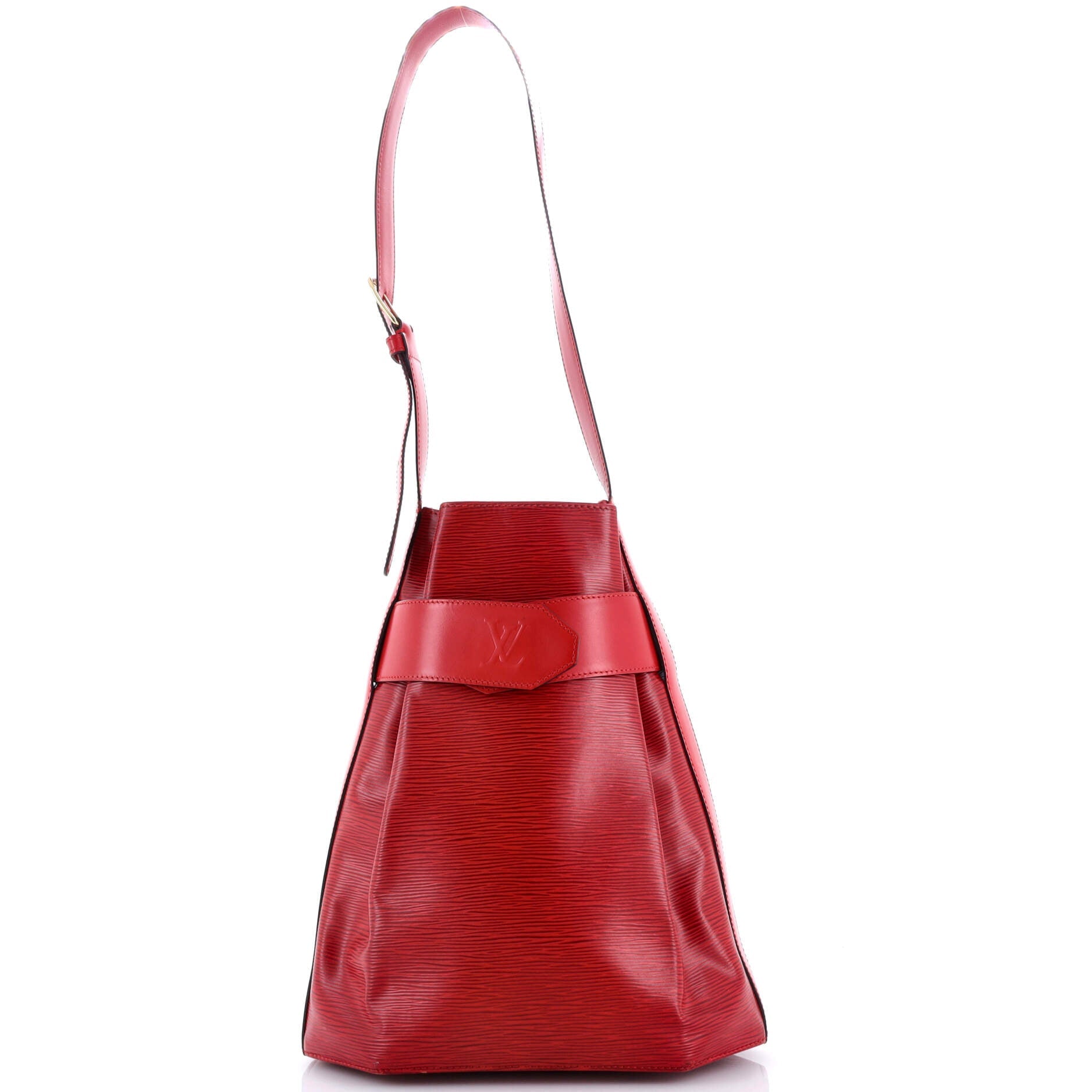 Vintage Sac d'Epaule Handbag Epi Leather GM