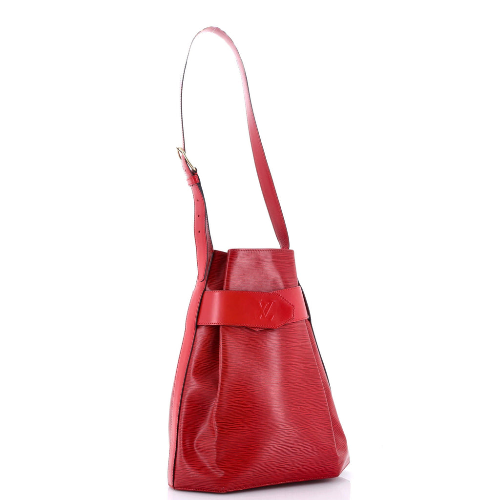 Vintage Sac d'Epaule Handbag Epi Leather GM