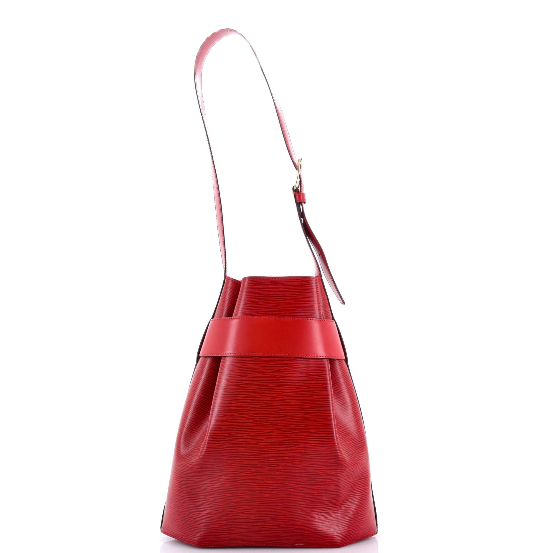 Vintage Sac d'Epaule Handbag Epi Leather GM