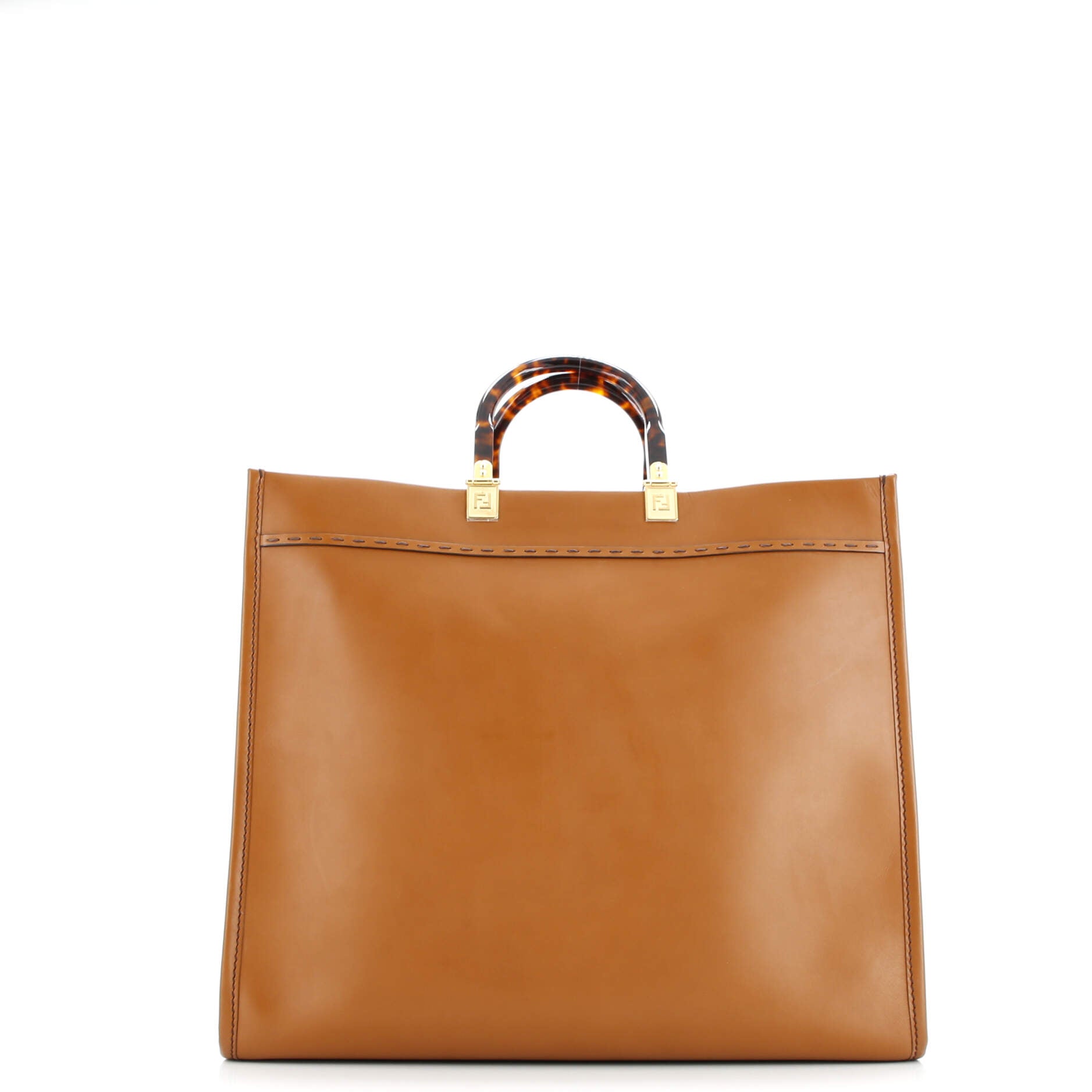 Sunshine Shopper Tote Leather Large
