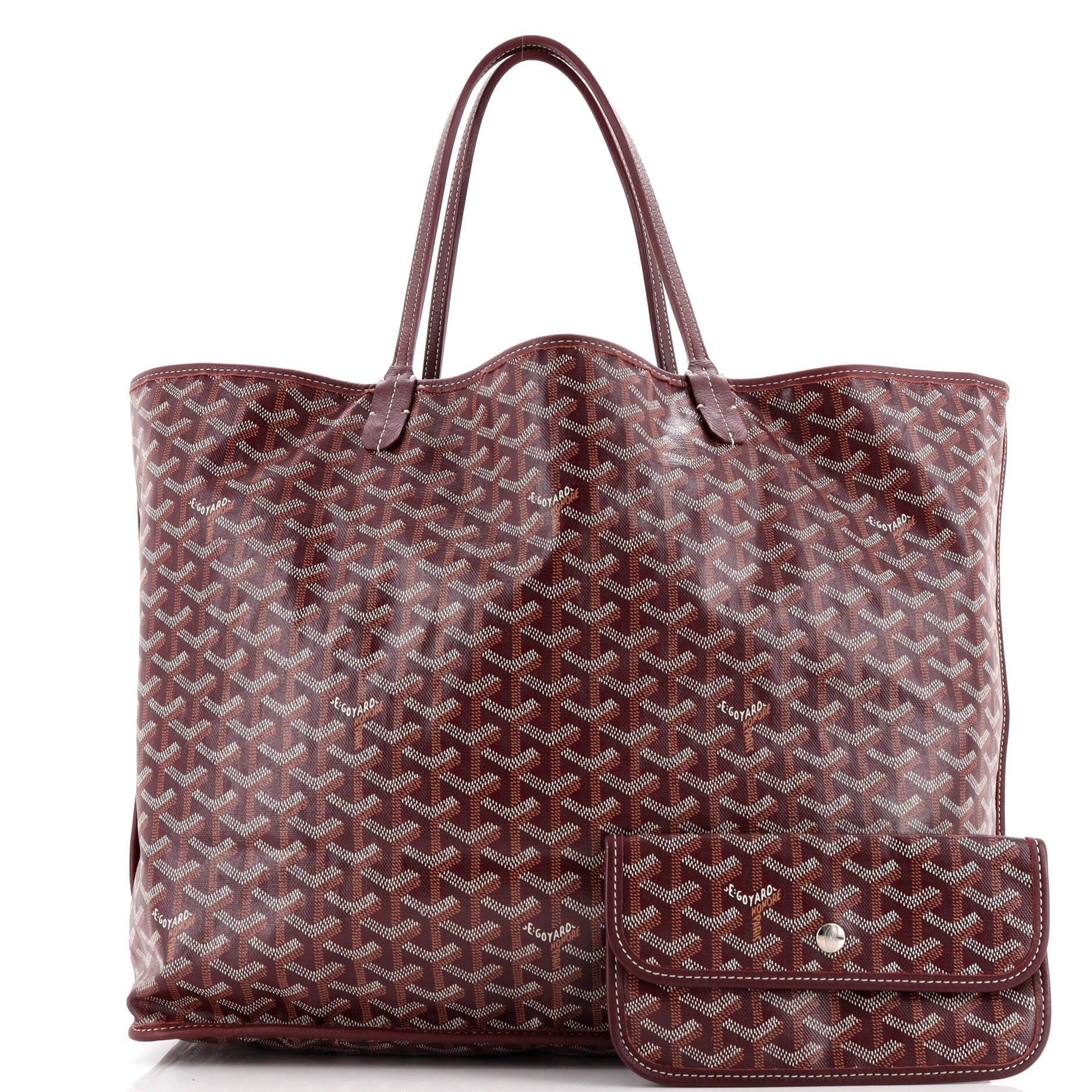 Anjou Reversible Tote Coated Canvas GM