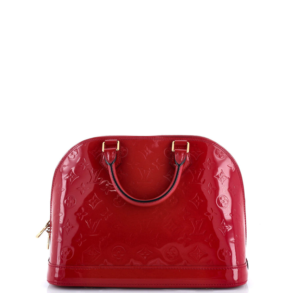 Alma Handbag Monogram Vernis PM