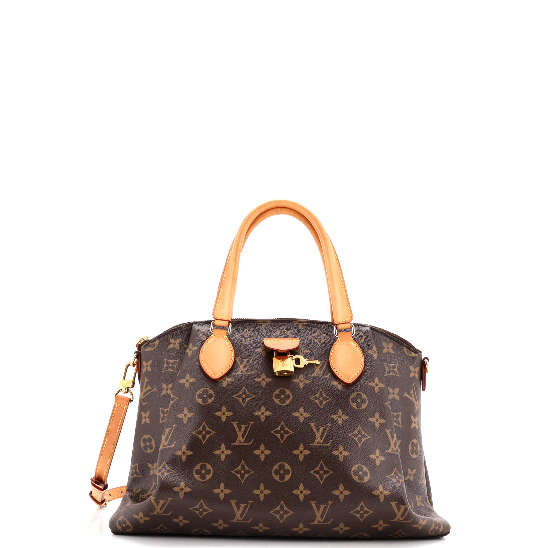 Rivoli Handbag Monogram Canvas MM