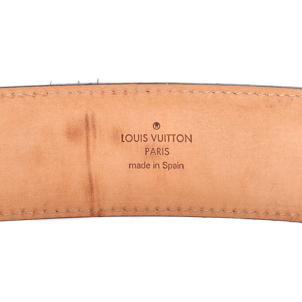 LV Initiales Belt Monogram Canvas Wide