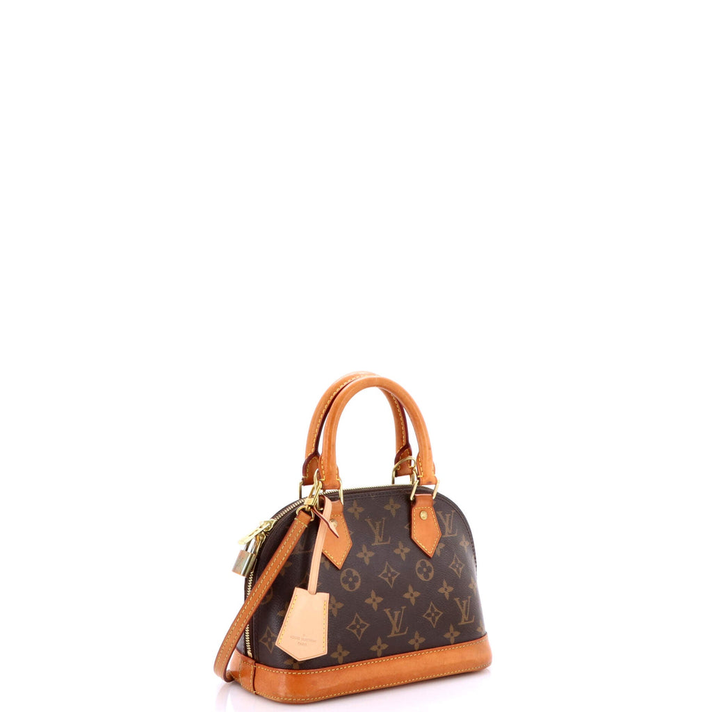 Alma Handbag Monogram Canvas BB