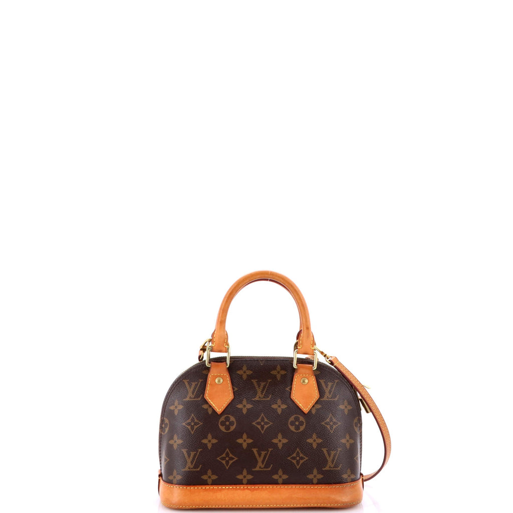 Alma Handbag Monogram Canvas BB