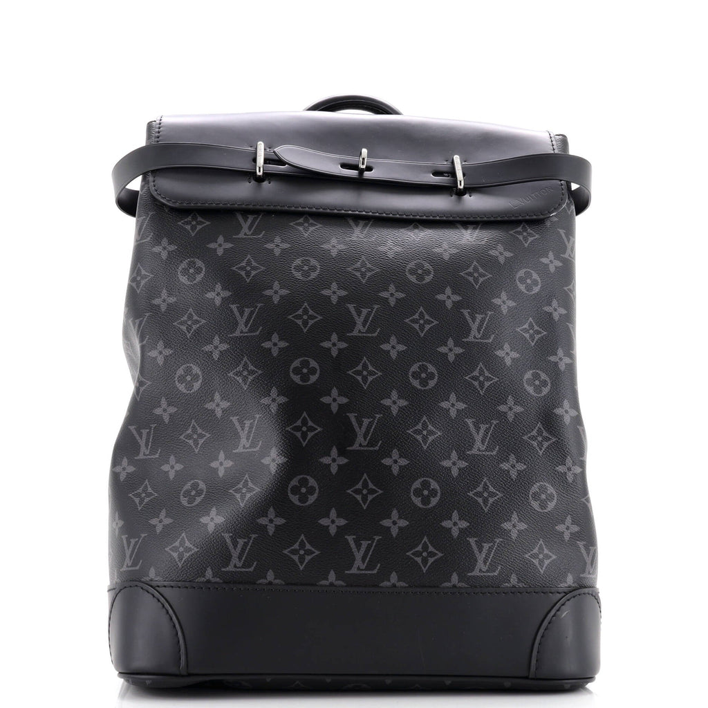 Steamer Backpack Monogram Eclipse Canvas