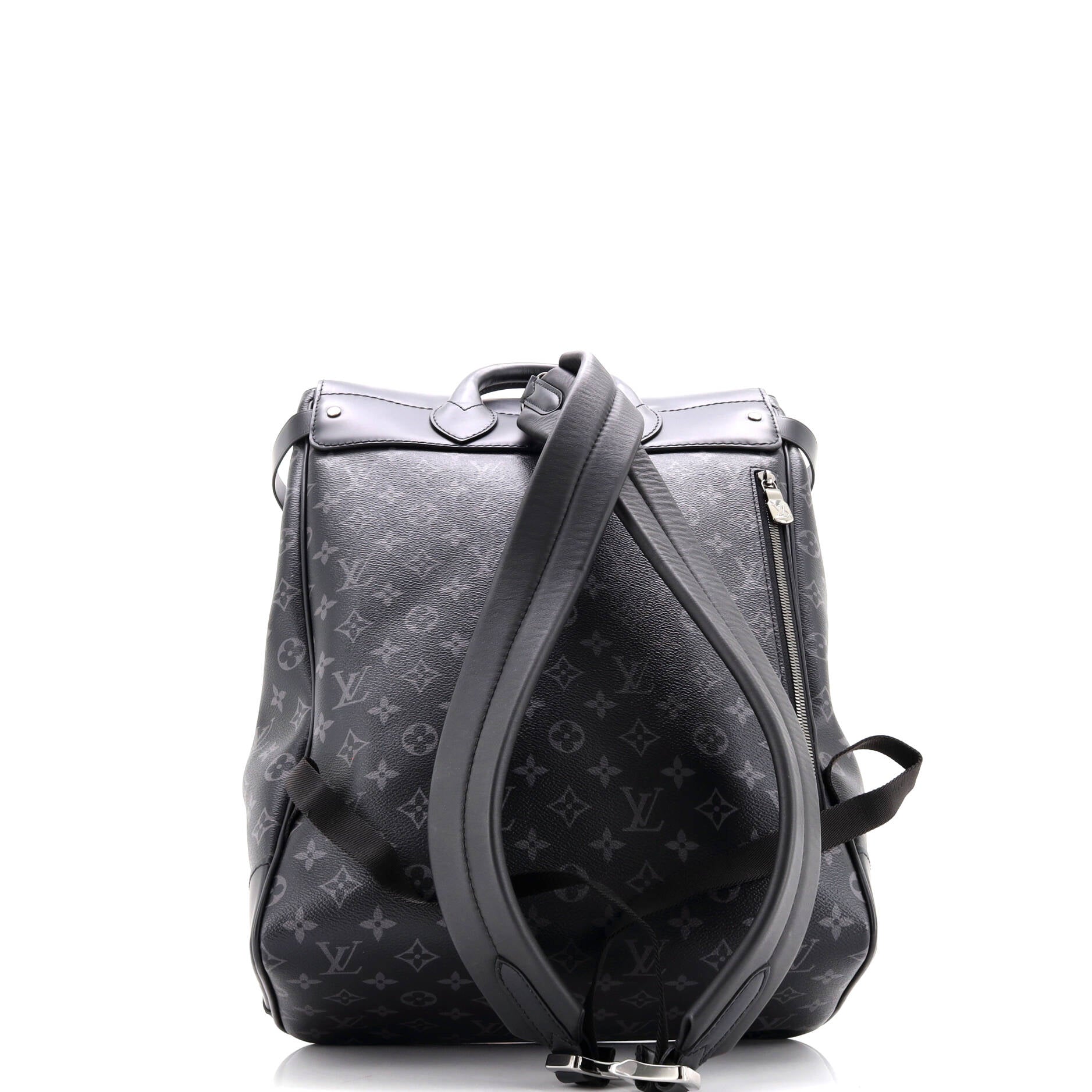 Steamer Backpack Monogram Eclipse Canvas