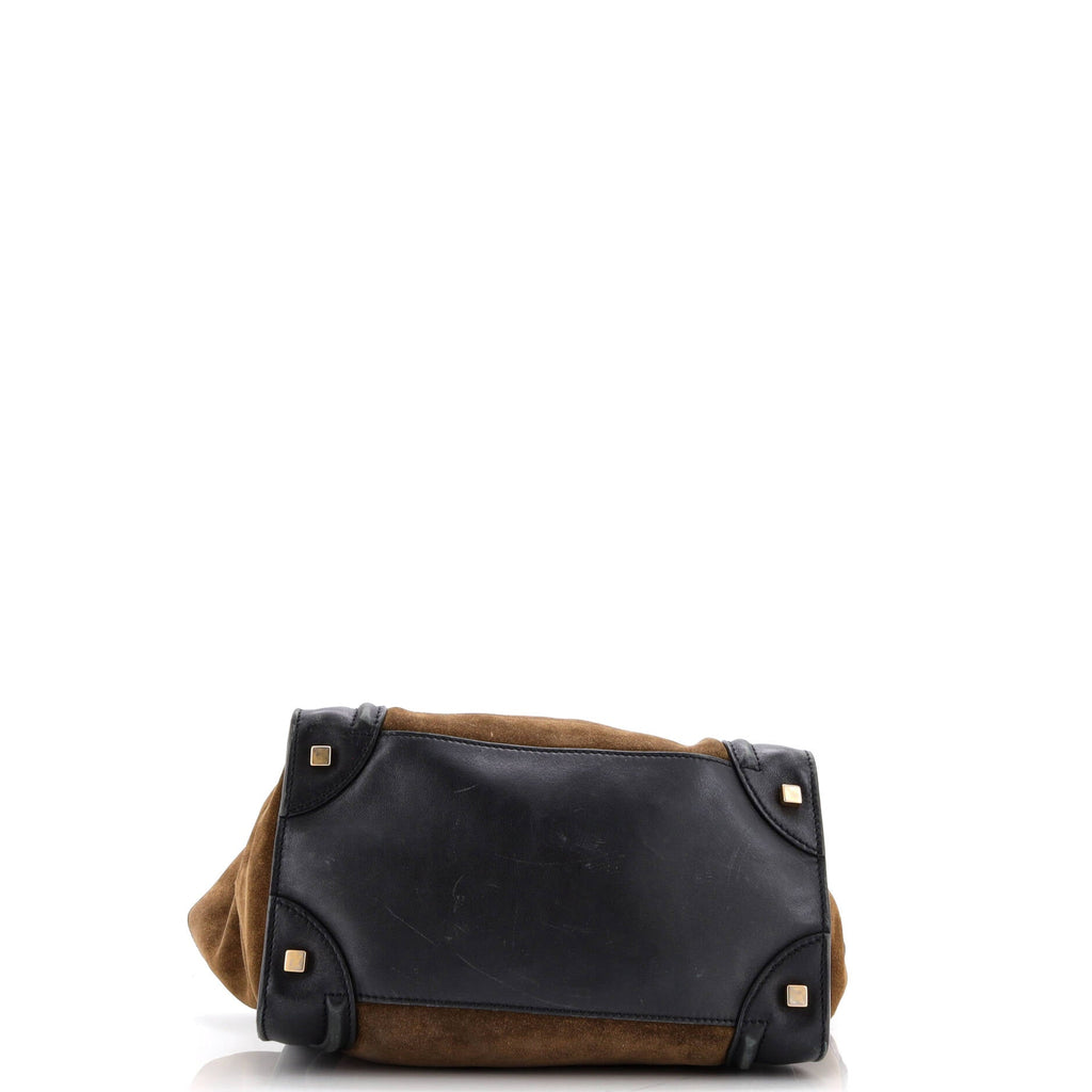 Luggage Bag Suede Mini
