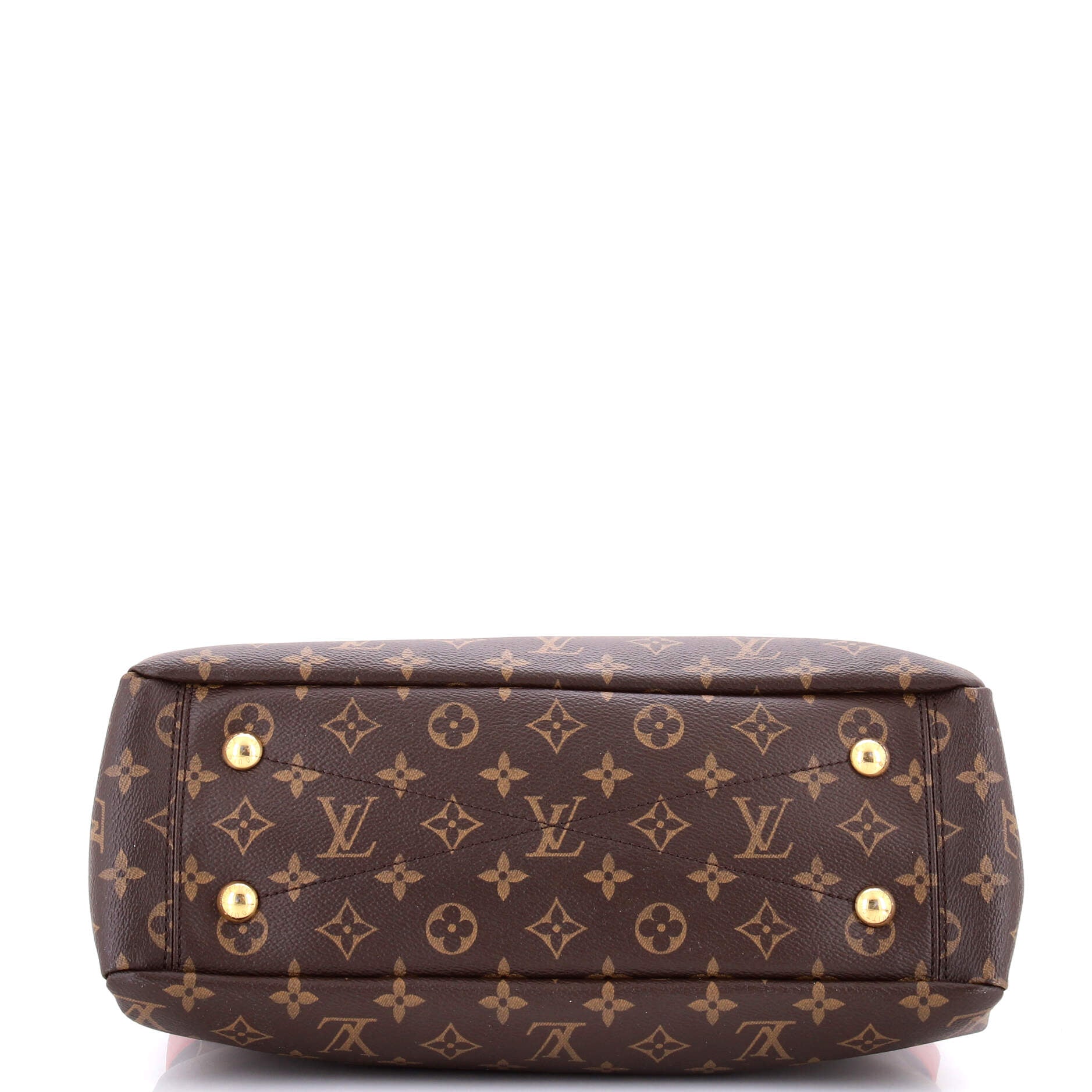 Pallas Shopper Monogram Canvas and Calfskin