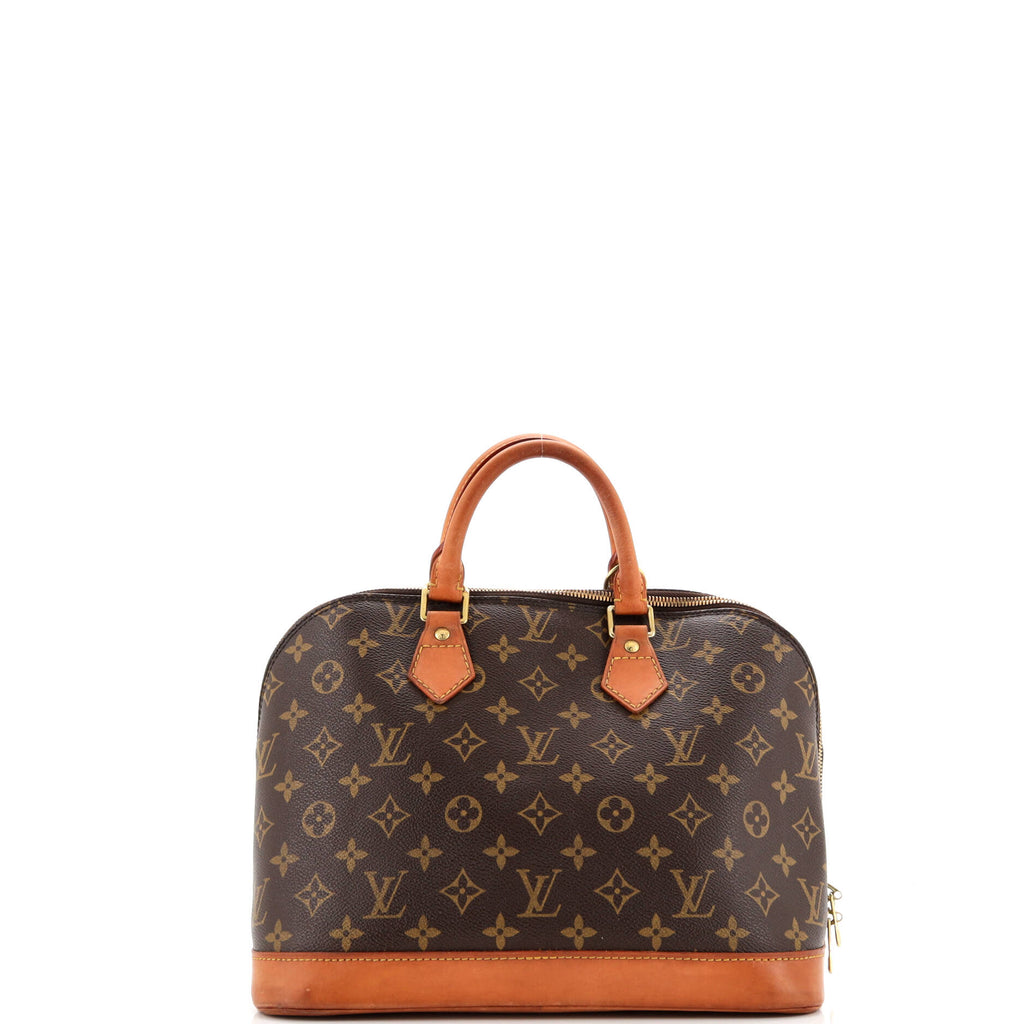 Vintage Alma Handbag Monogram Canvas PM