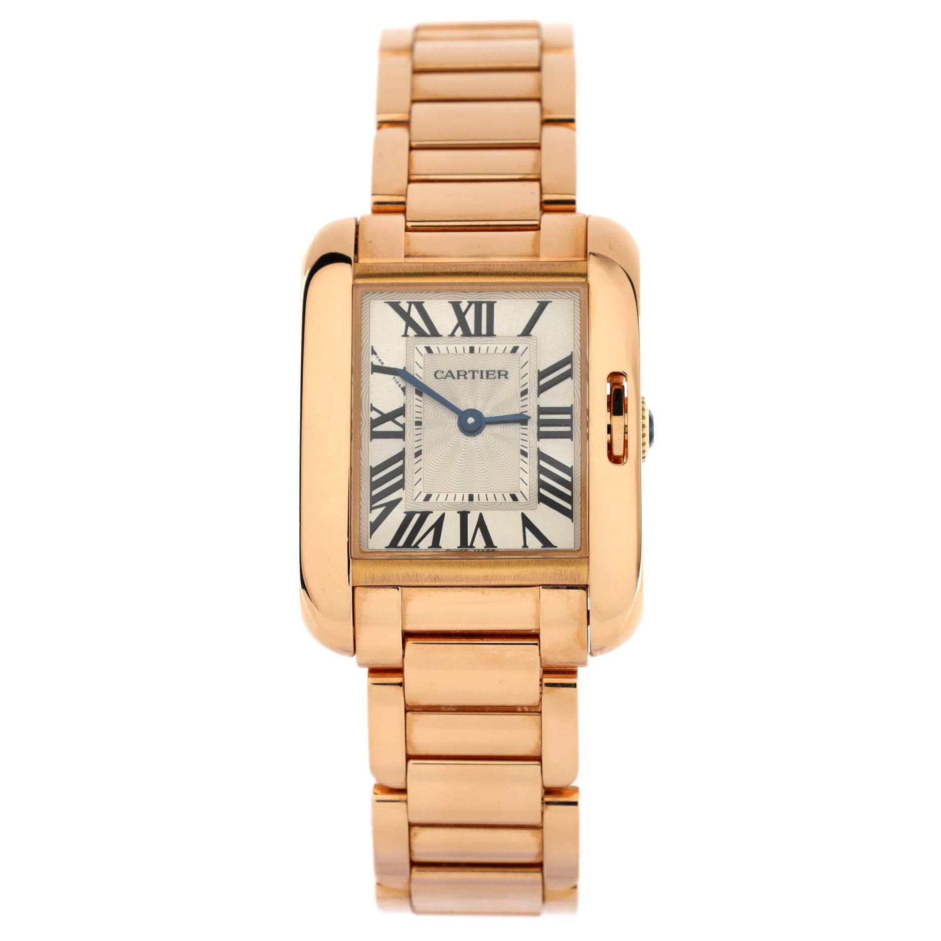 Tank Anglaise Quartz Watch Rose Gold 23