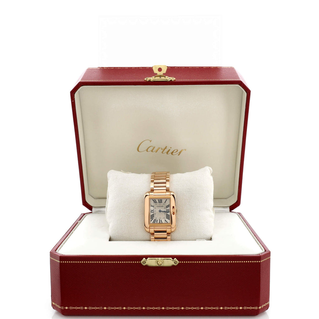 Tank Anglaise Quartz Watch Rose Gold 23