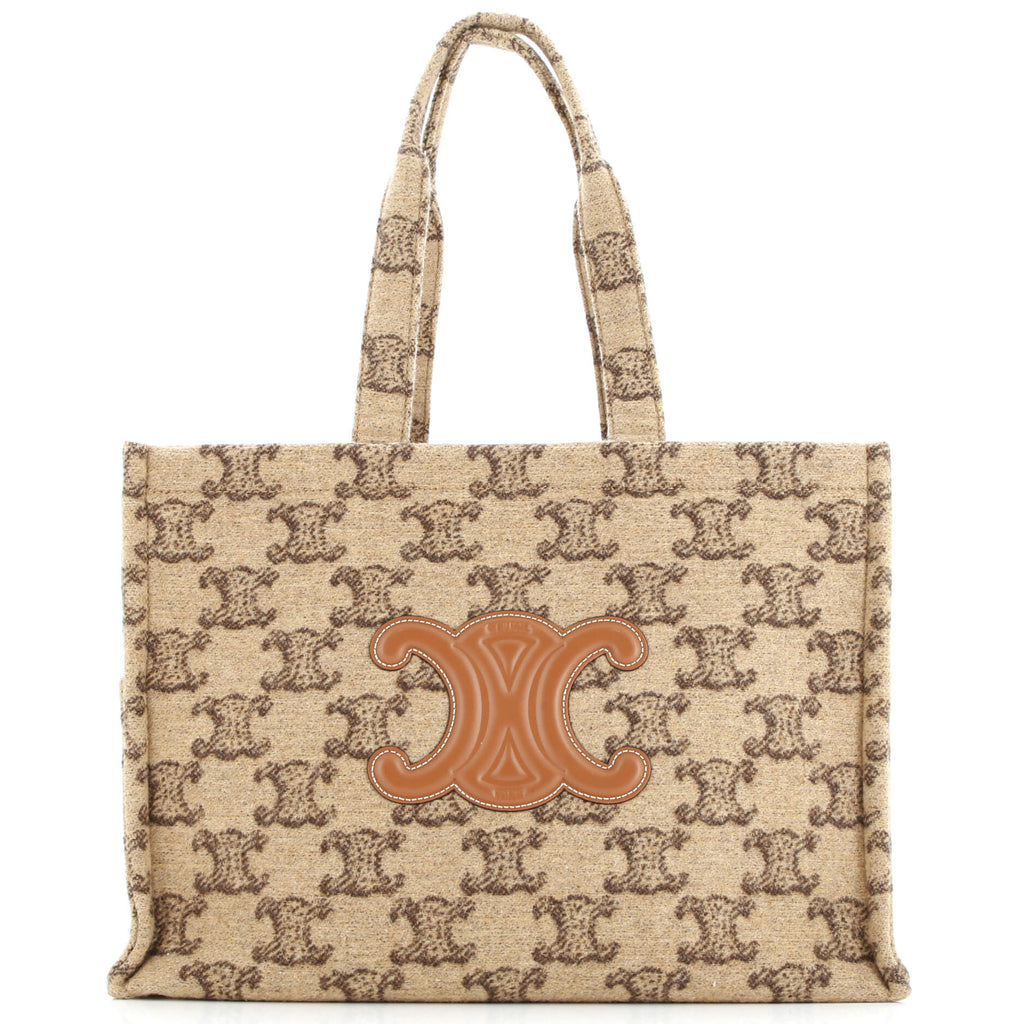 Cabas Thais Tote Triomphe Wool Large