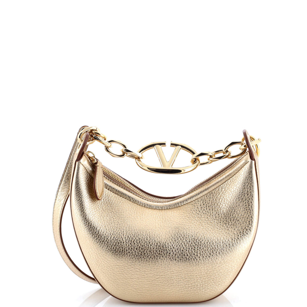Vlogo Moon Hobo Leather Mini