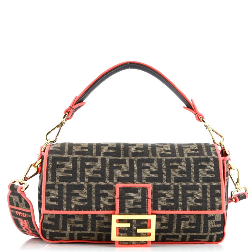 Baguette NM Bag Zucca Canvas Medium