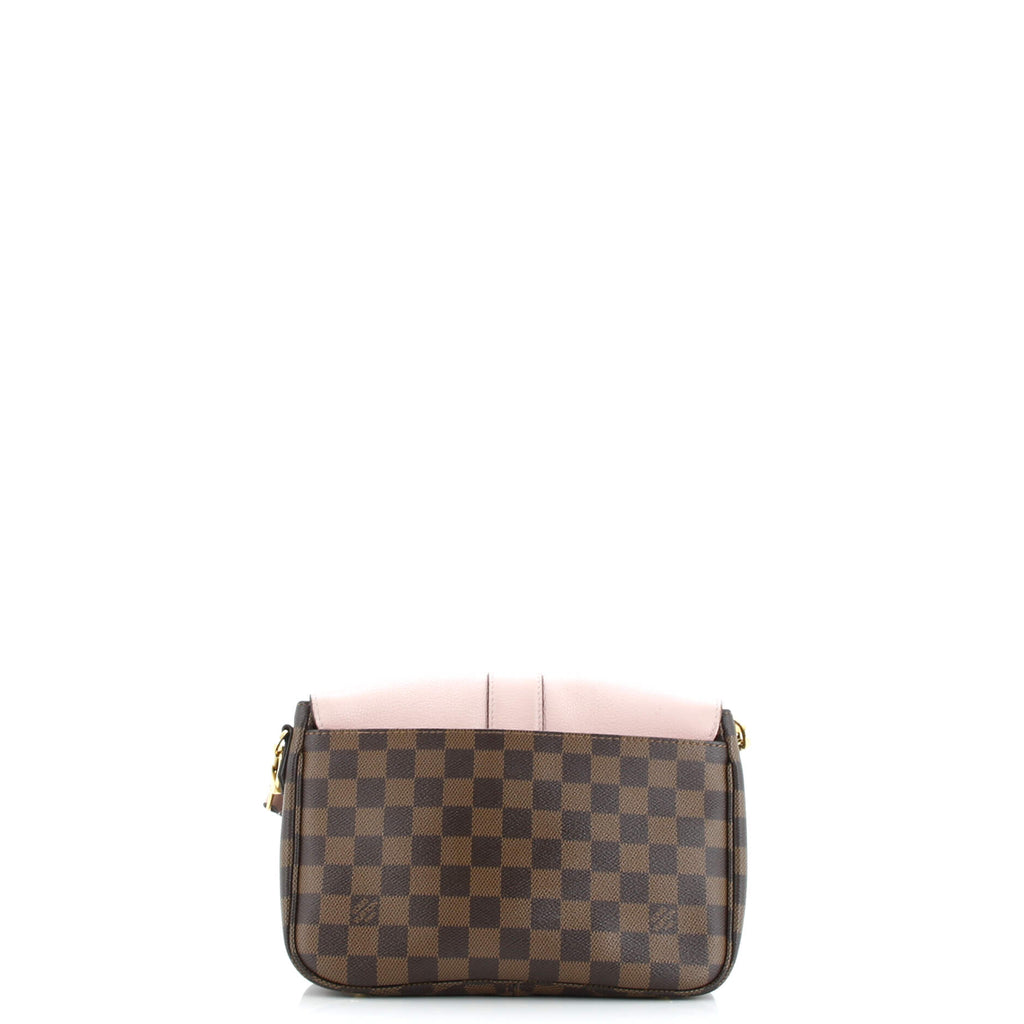 Clapton Handbag Damier and Leather PM