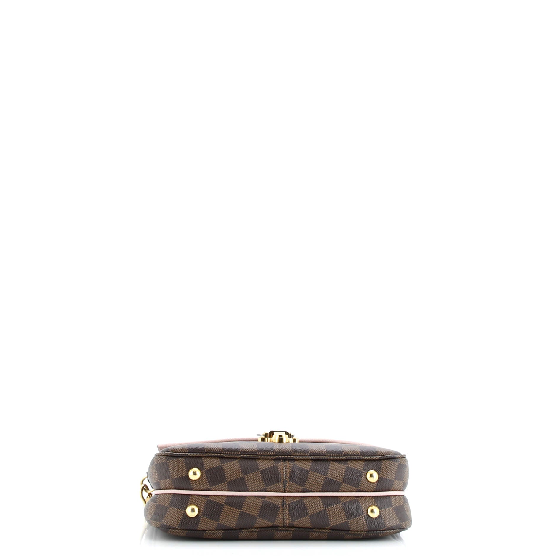 Clapton Handbag Damier and Leather PM