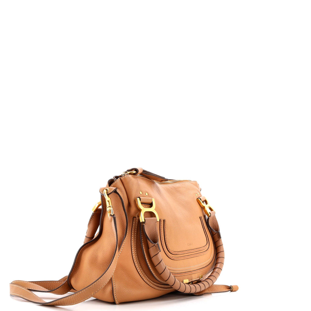 Marcie Satchel Leather Medium