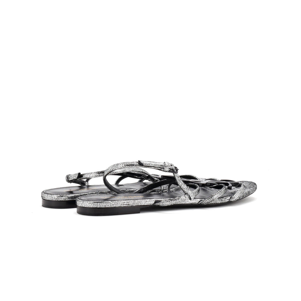 Women's Cassandra Flat Sandals Leather