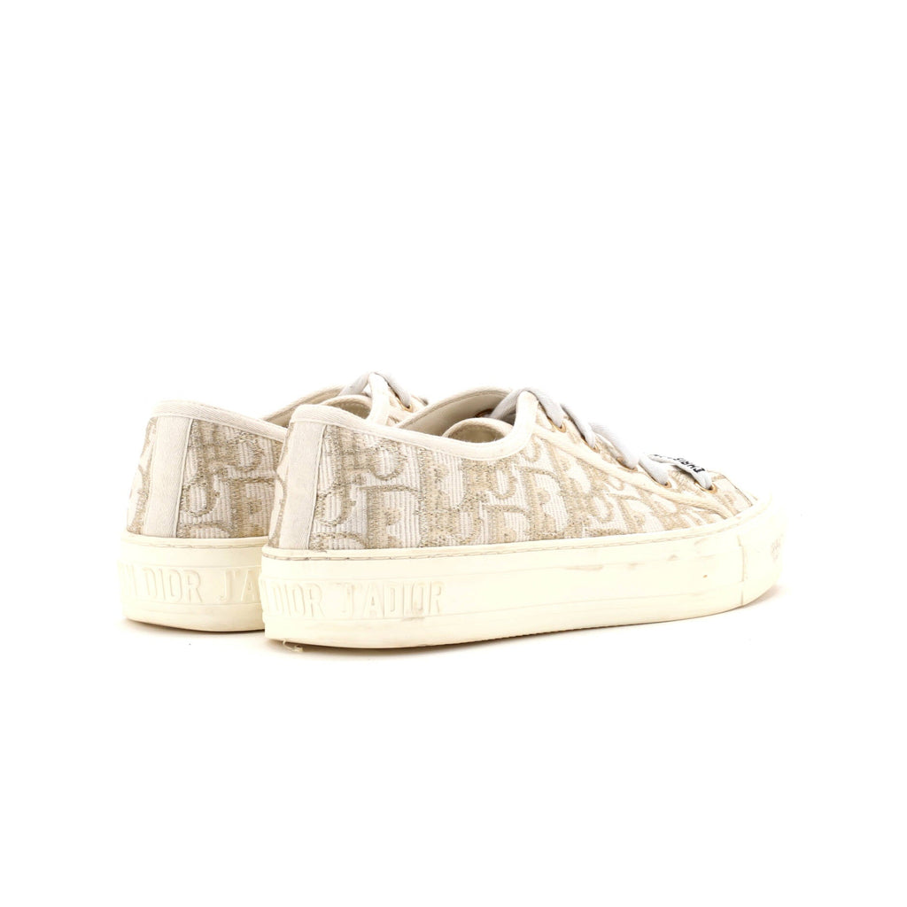 Women's Walk'N'Dior Sneakers Oblique Canvas