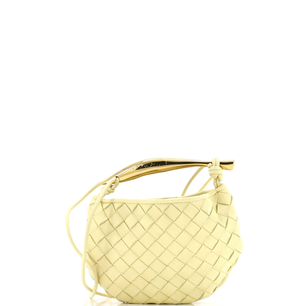 Sardine Top Handle Bag Intrecciato Nappa Mini