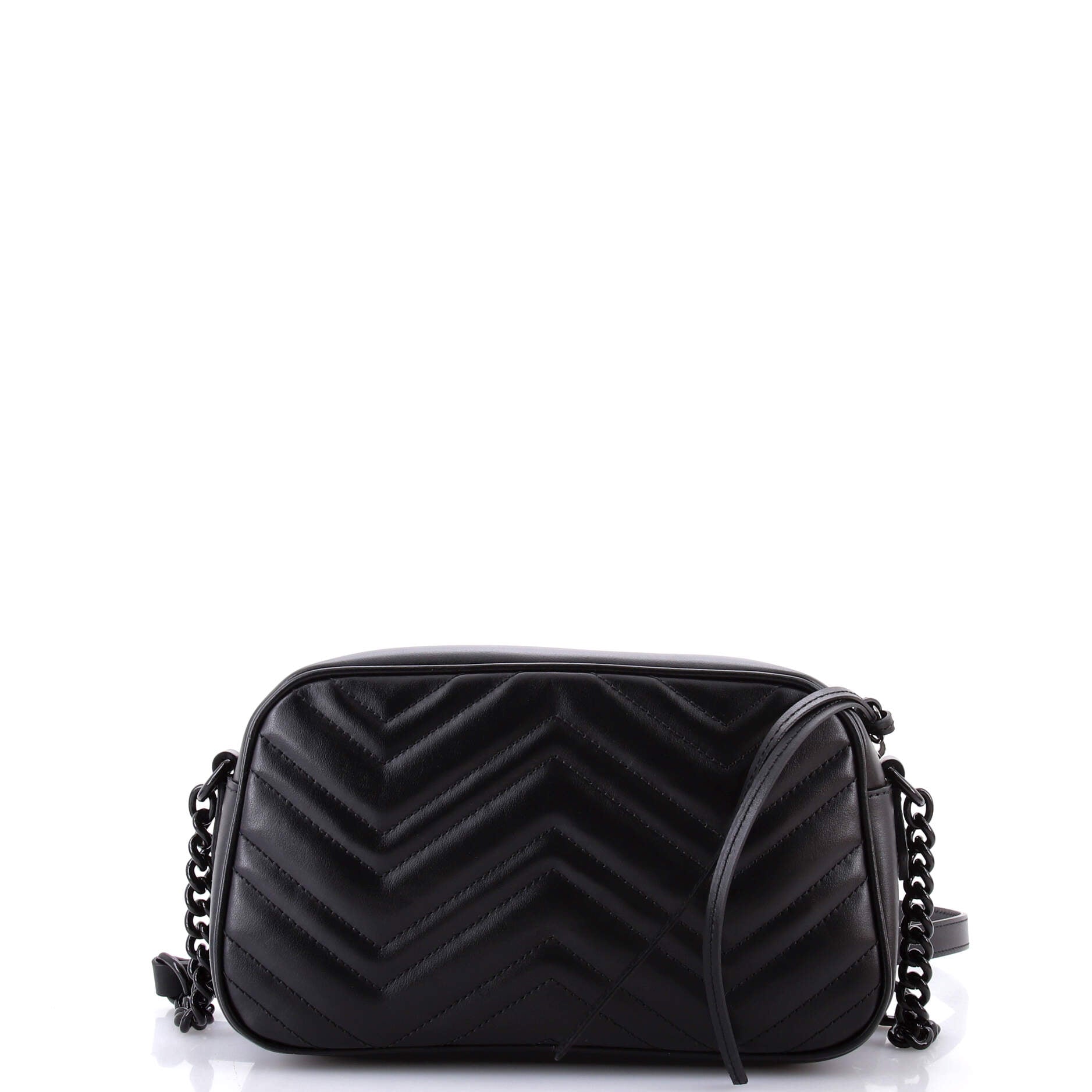 GG Marmont Monochrome Shoulder Bag Matelasse Leather Small