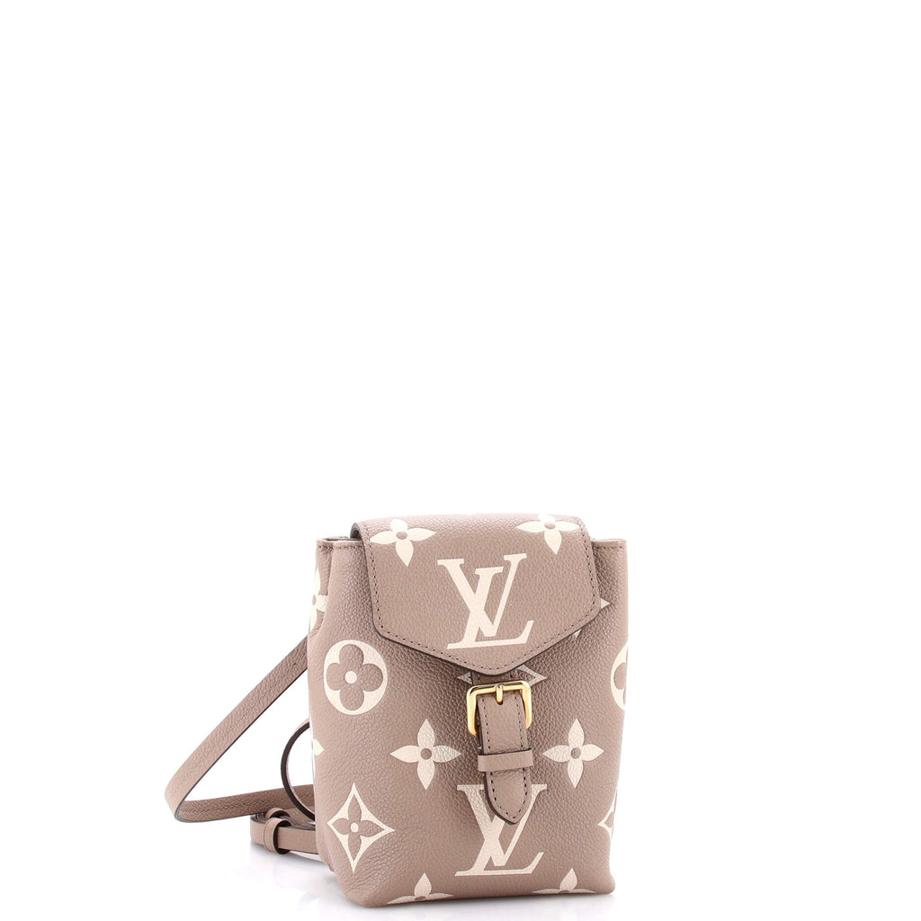 Tiny Backpack Bicolor Monogram Empreinte Giant