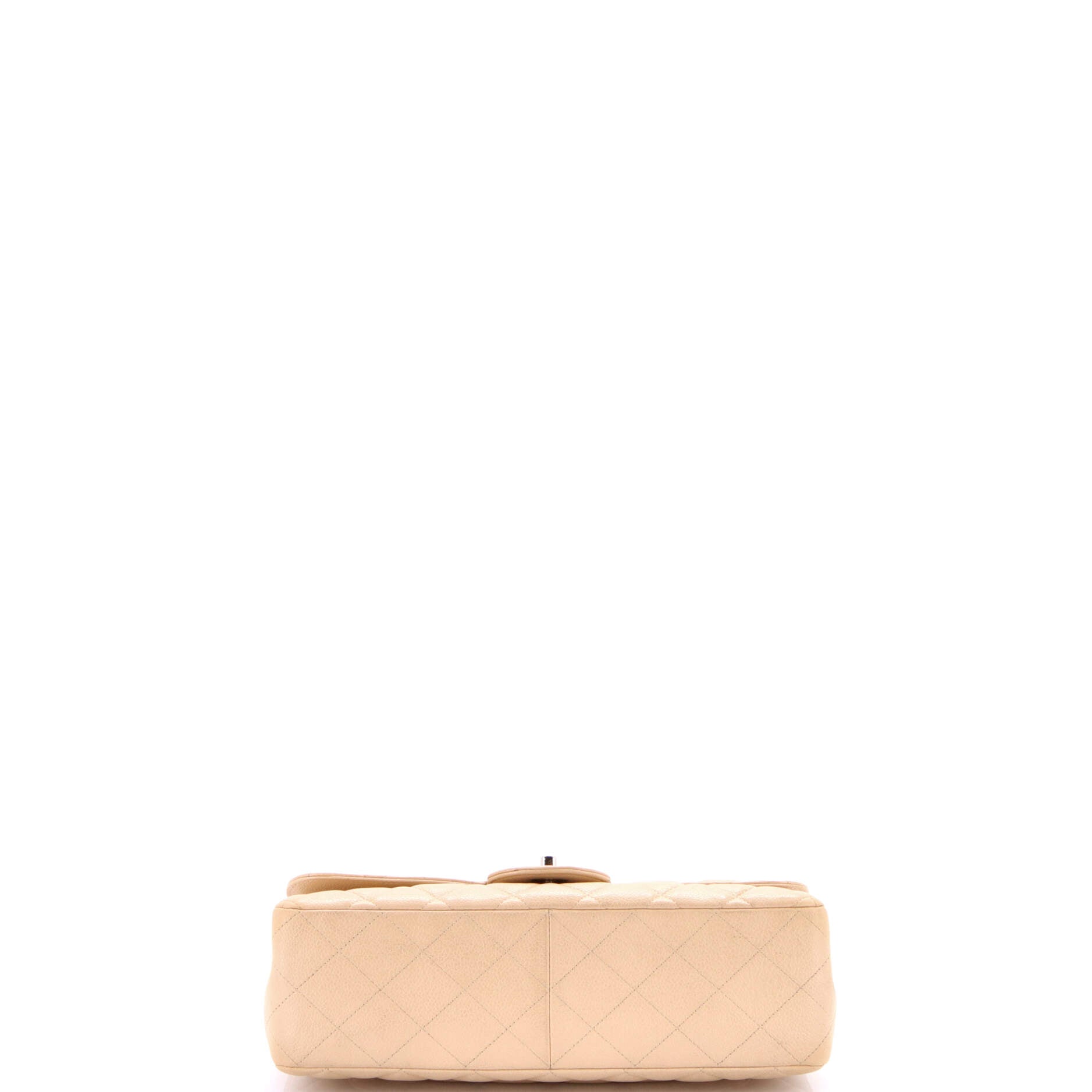 Classic Single Flap Bag Quilted Caviar Jumbo