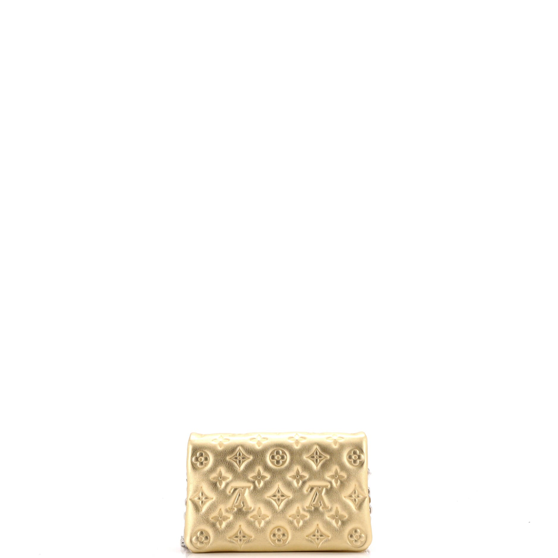 Coussin Pochette Monogram Embossed Lambskin