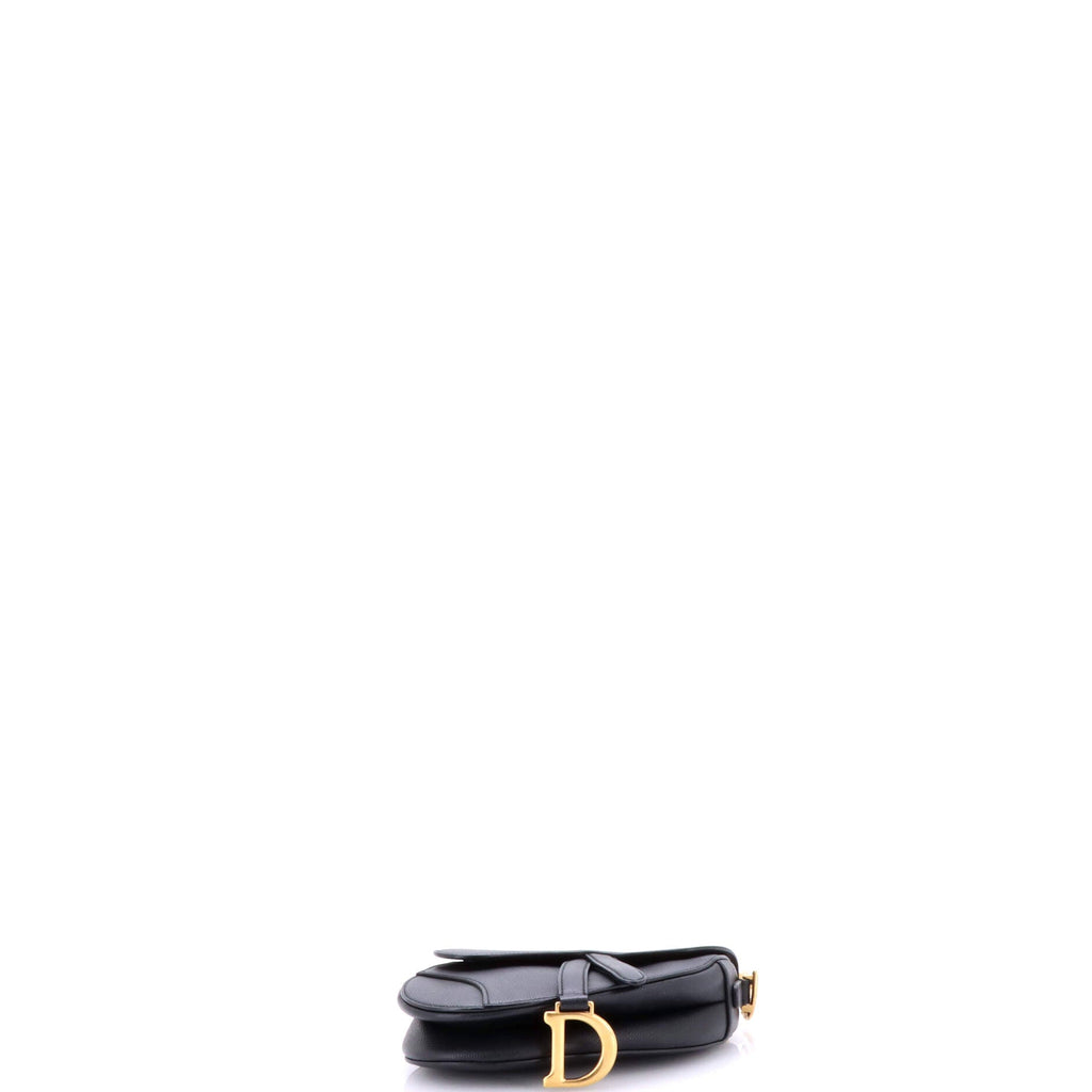 Saddle Handbag Leather Mini