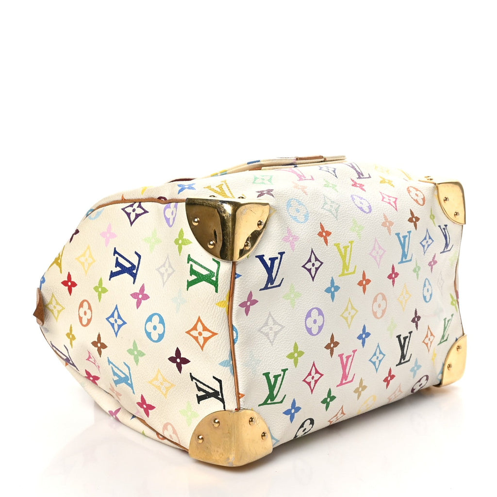 Monogram Multicolor Speedy 30 White