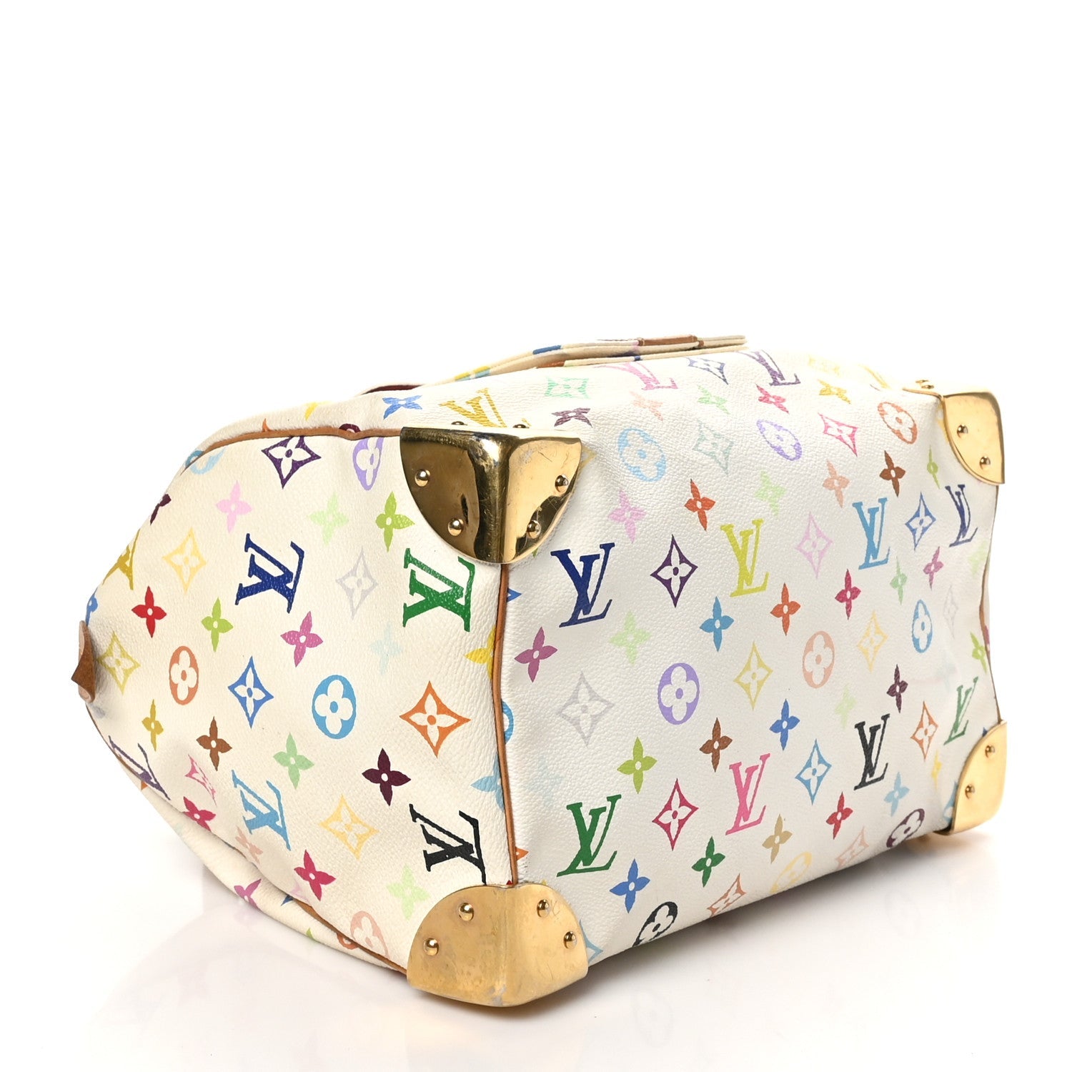 Monogram Multicolor Speedy 30 White