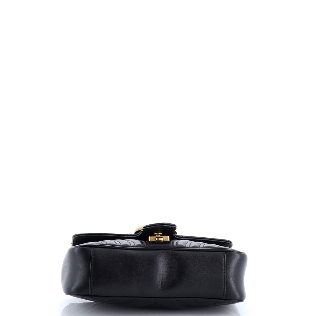 GG Marmont Flap Bag Matelasse Leather Super Mini