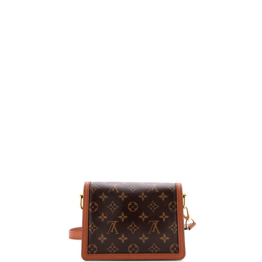 Dauphine Shoulder Bag Reverse Monogram Canvas Mini