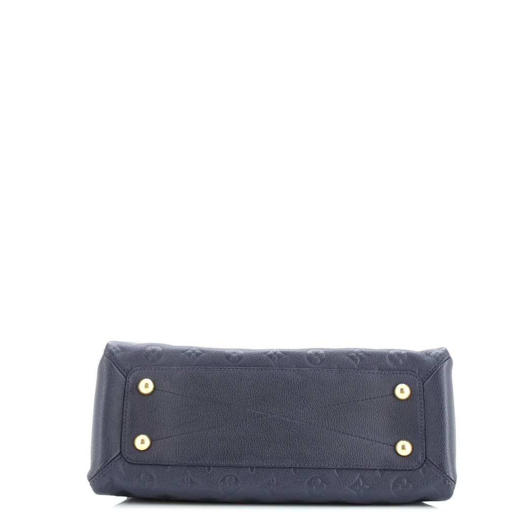 Vosges Handbag Whipstitch Monogram Empreinte Leather MM