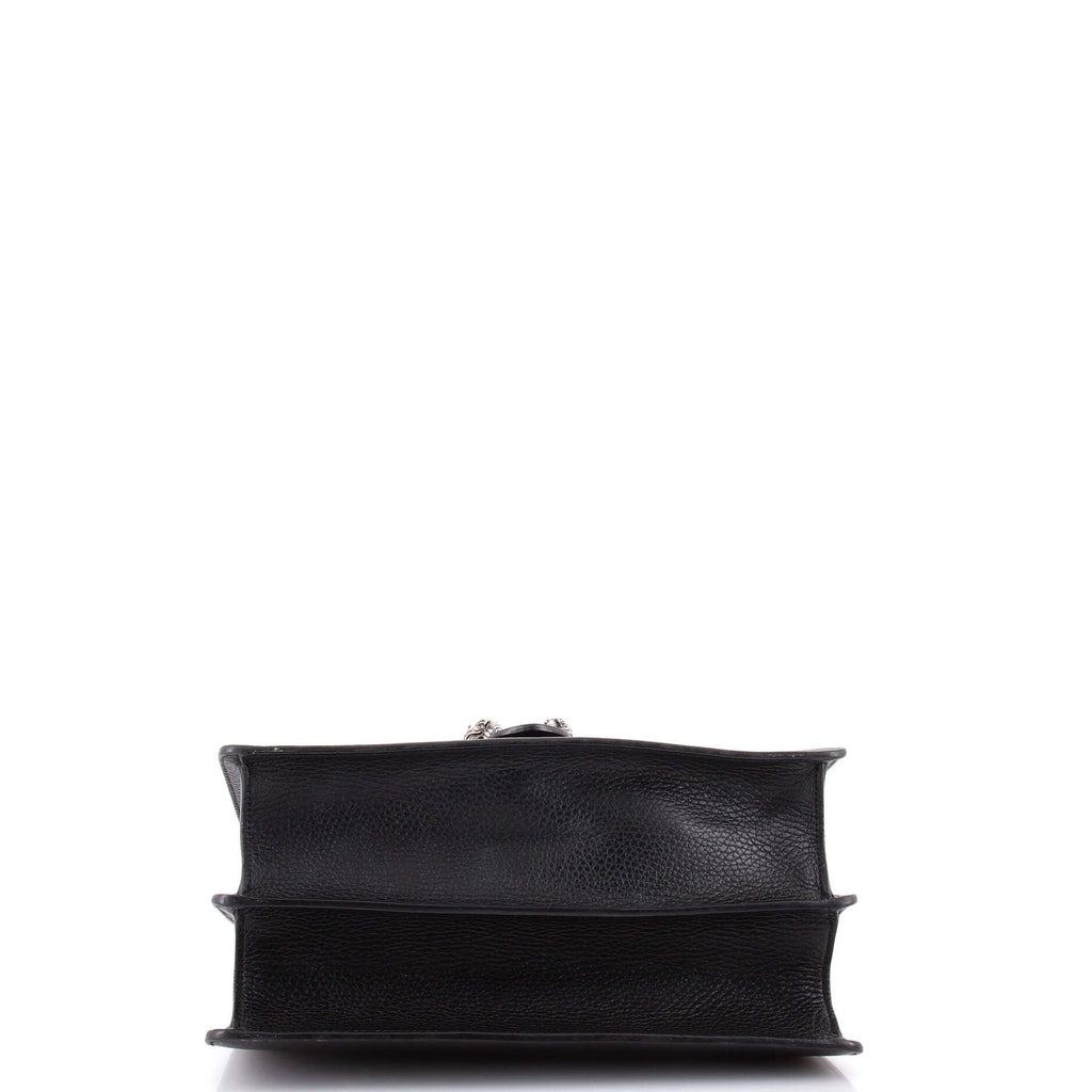 Dionysus Bamboo Top Handle Bag Leather Medium