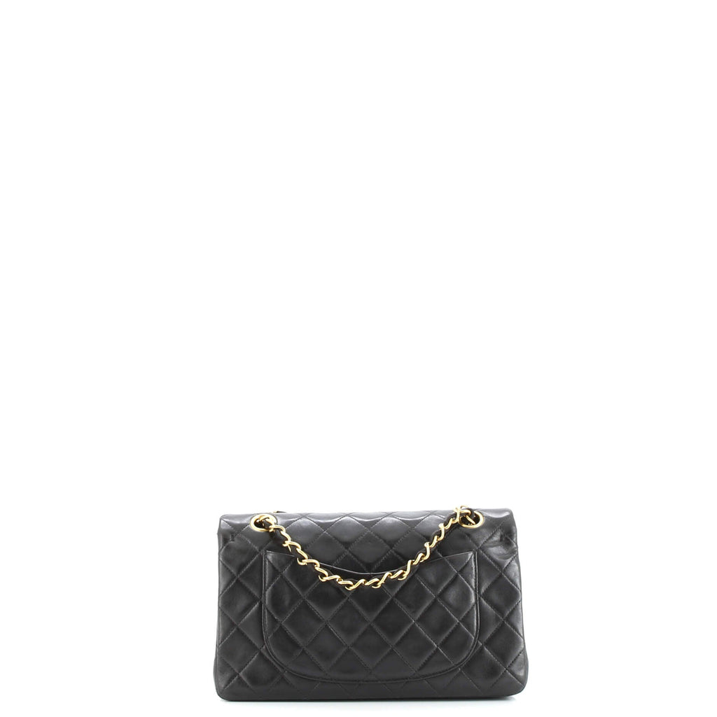 Vintage Classic Double Flap Bag Quilted Lambskin Small