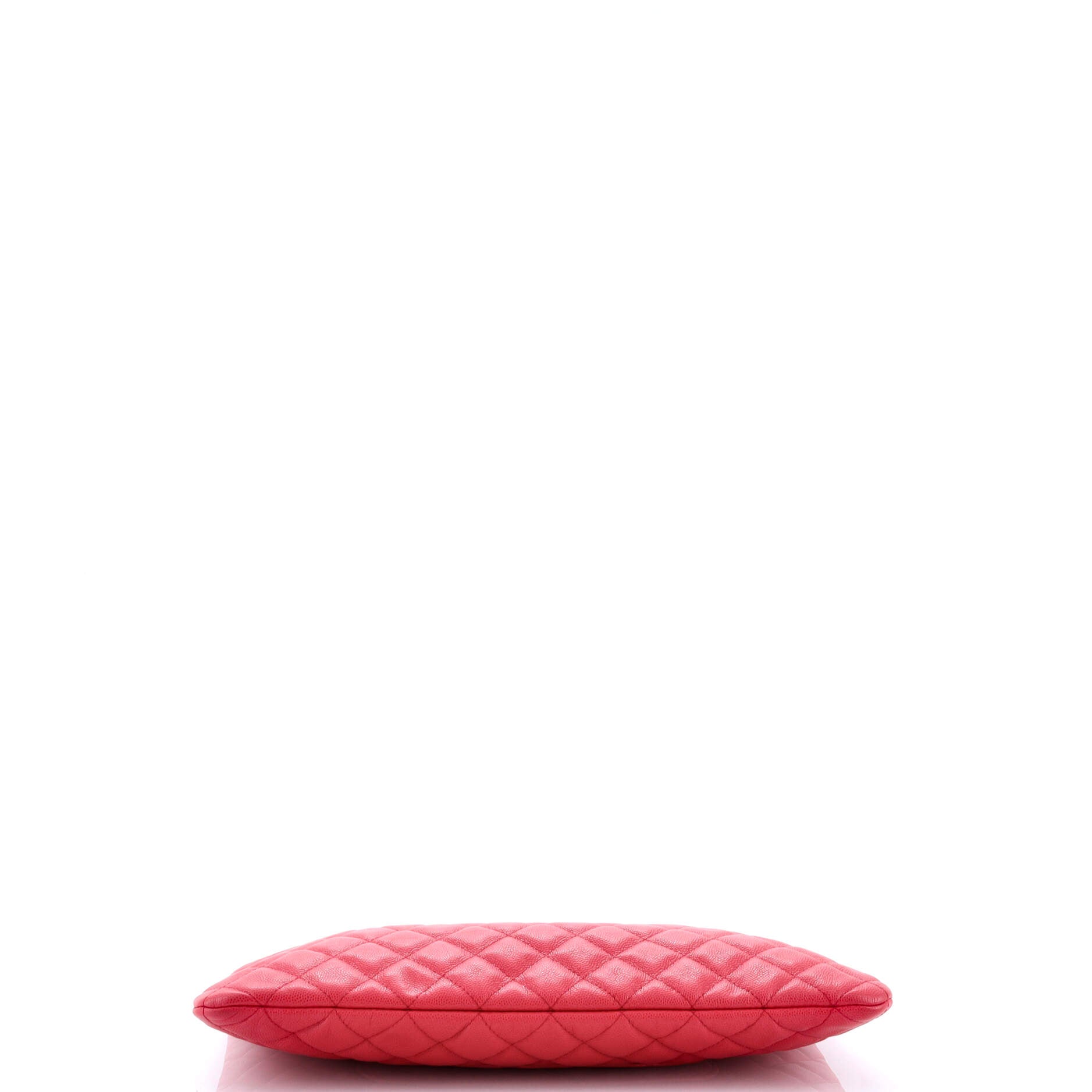 O Case Clutch Quilted Caviar Large