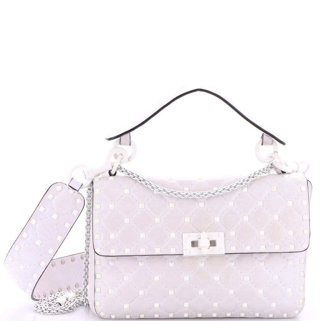 Rockstud Spike.Up Flap Bag Quilted Leather Medium