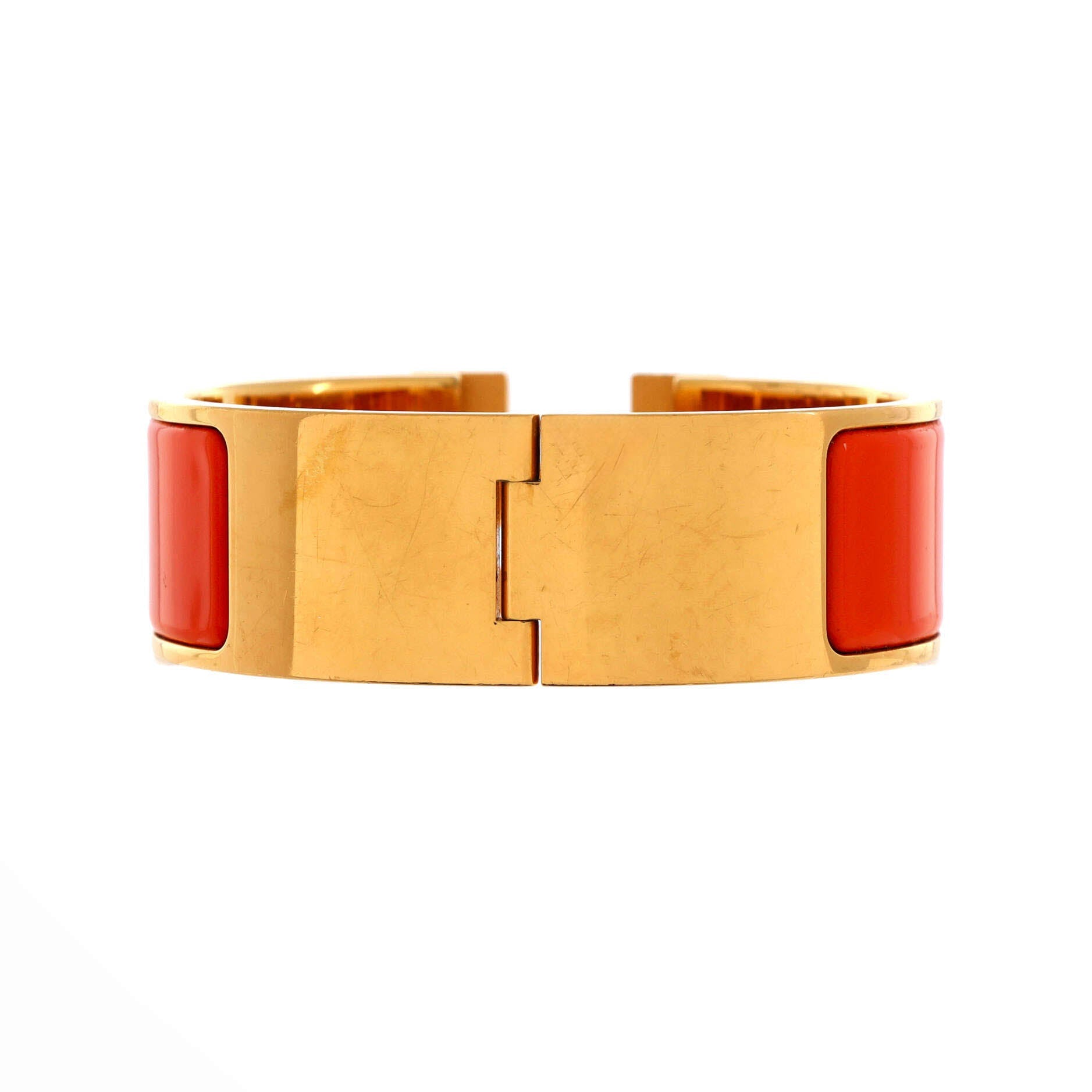 Clic H Bracelet Enamel Wide