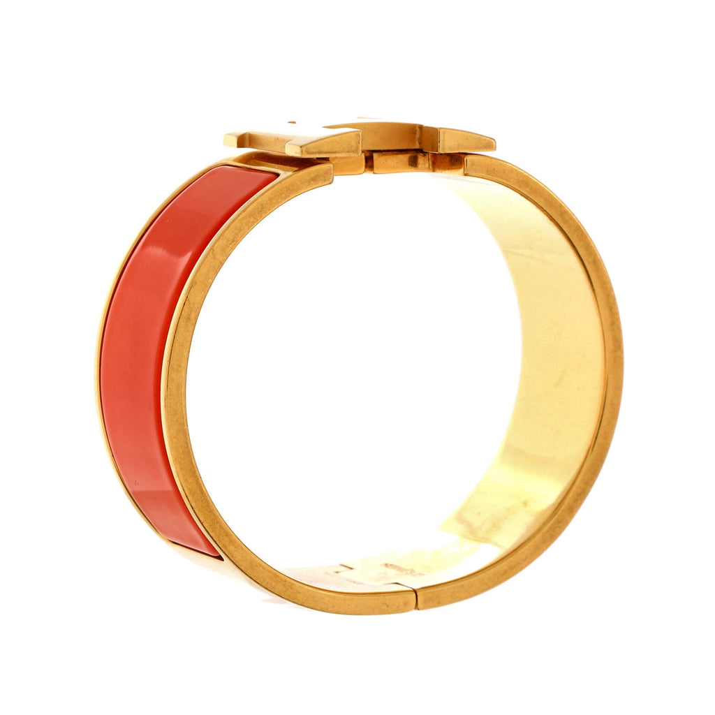 Clic H Bracelet Enamel Wide