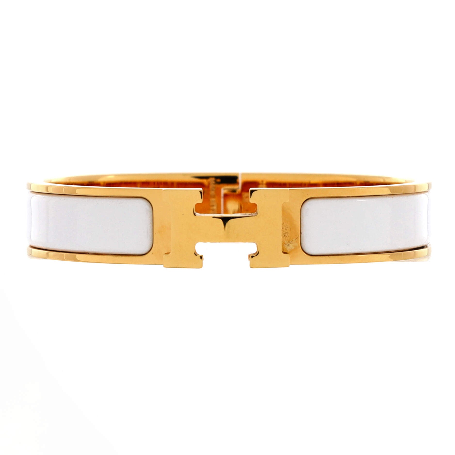Clic H Bracelet Enamel Narrow