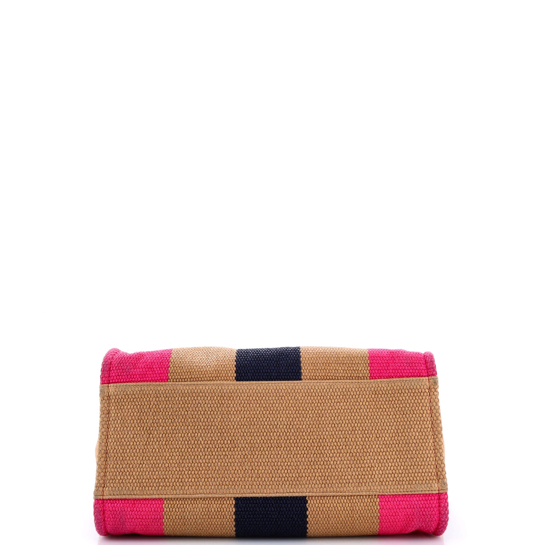 Deauville Tote Striped Viscose Canvas Medium