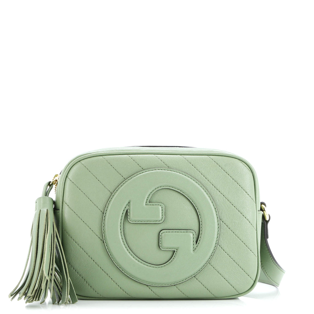 Blondie NM Camera Shoulder Bag Diagonal Quilted Leather Small