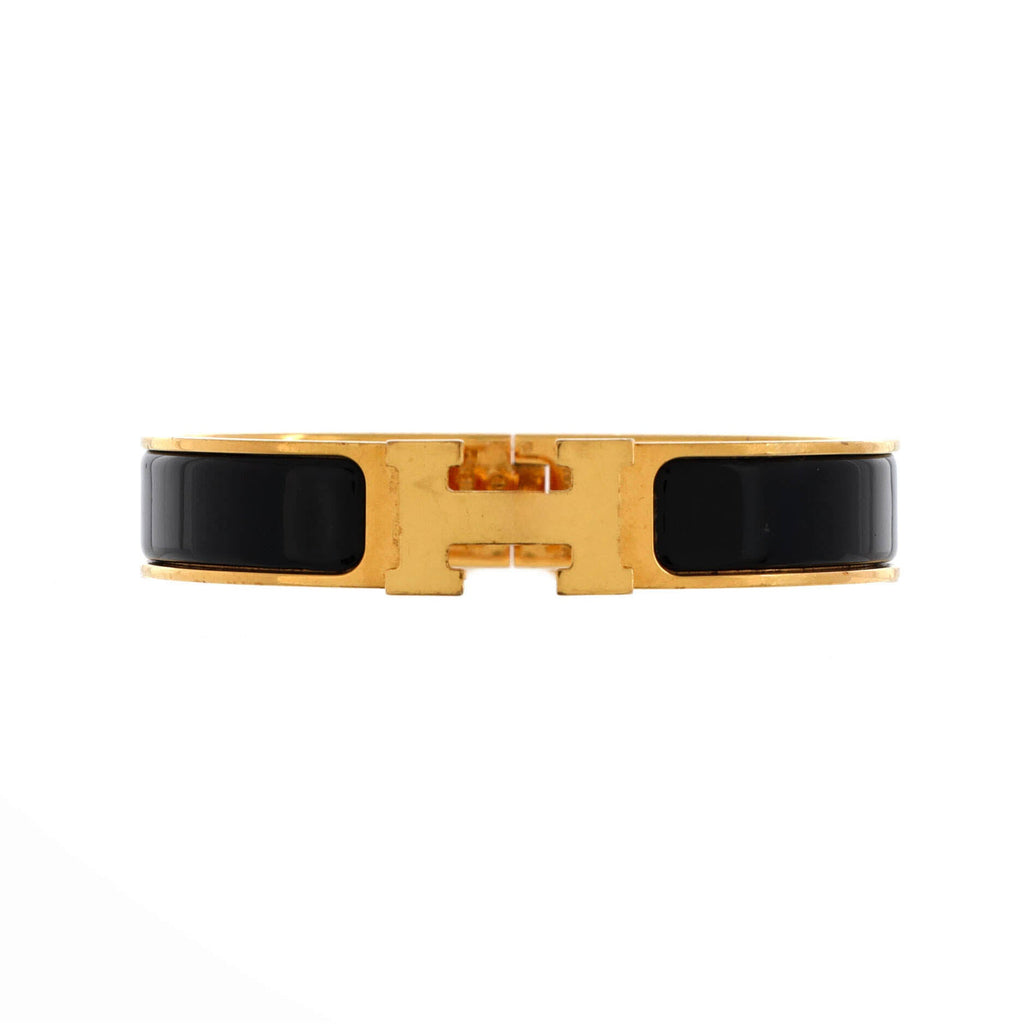 Clic H Bracelet Enamel Extra Narrow