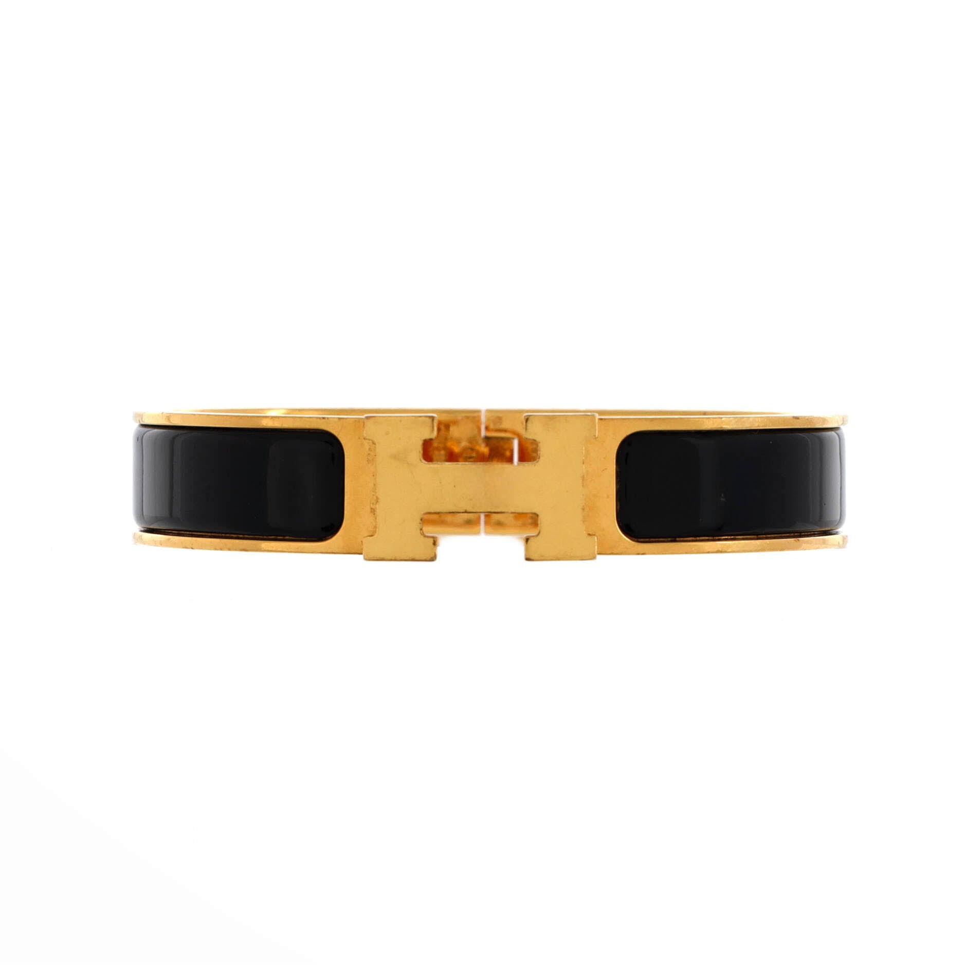 Clic H Bracelet Enamel Extra Narrow