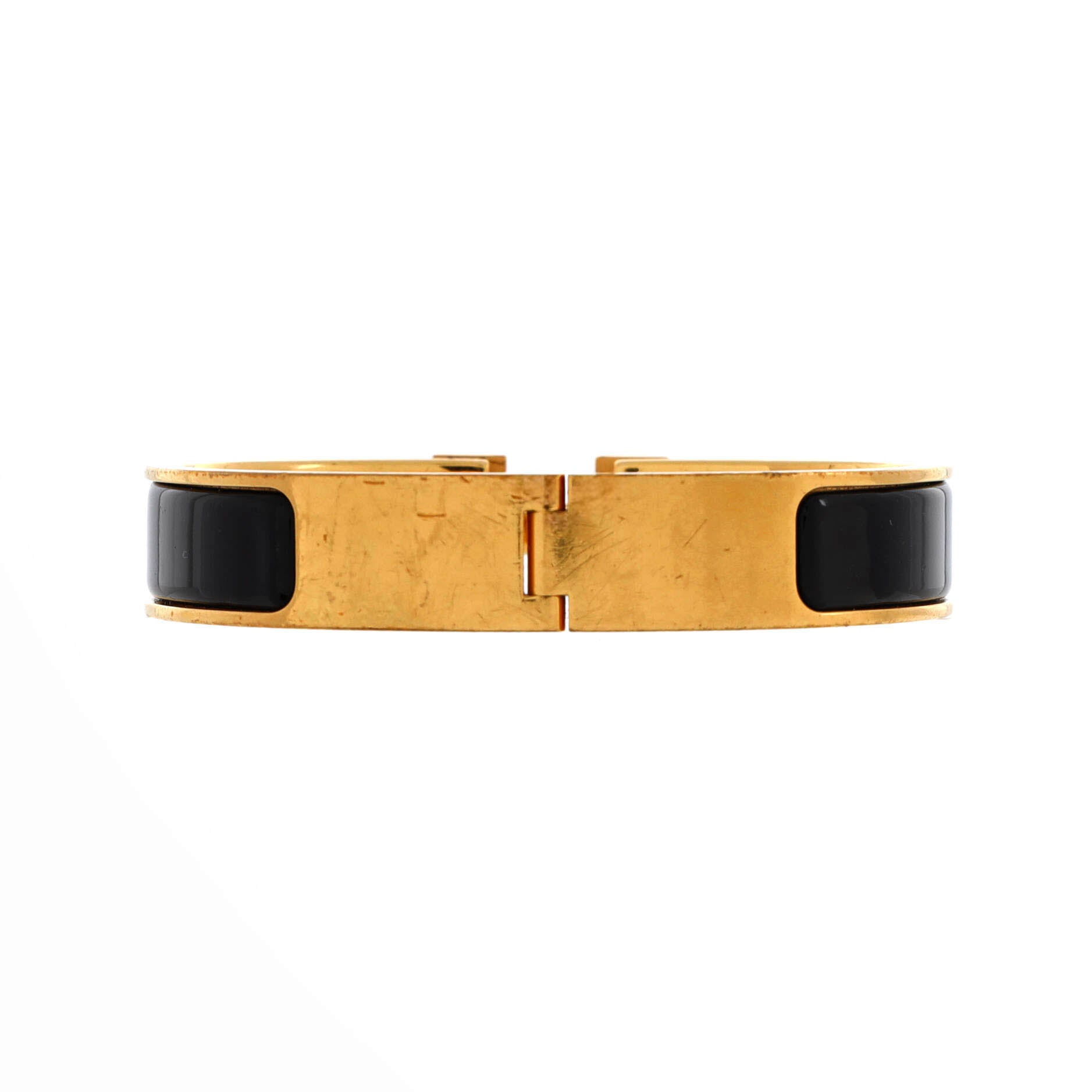 Clic H Bracelet Enamel Extra Narrow